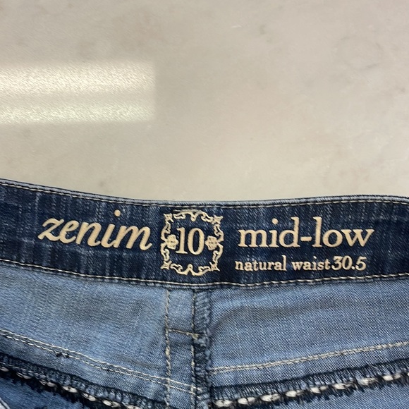 Zenim Mid Low Jeans Natural Waist 30.5 - Picture 4 of 4